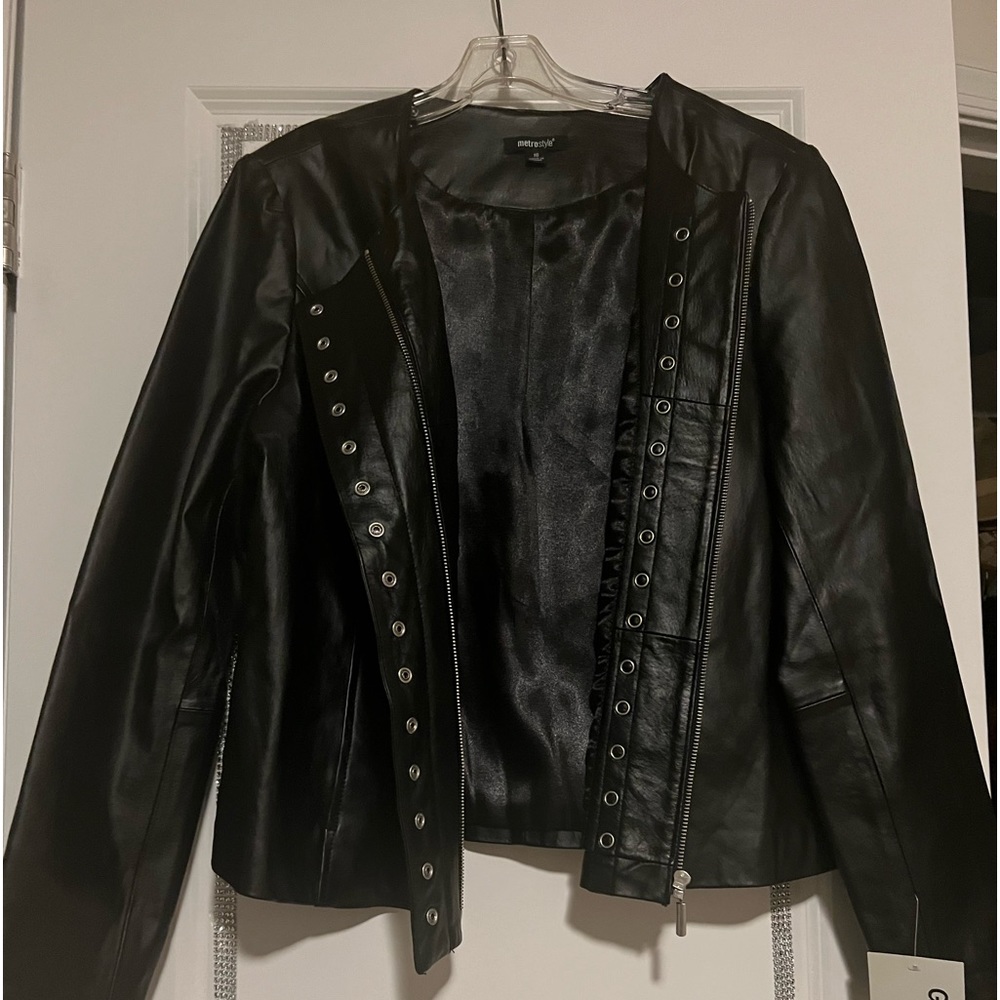 MetroStyle leather jacket